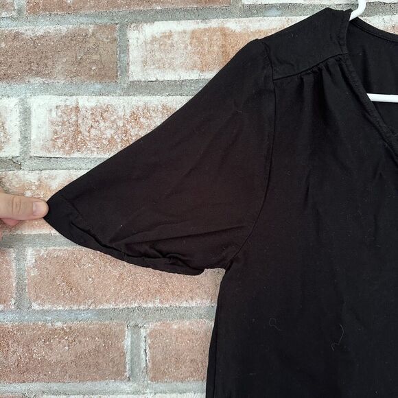 Lucky Brand Black Lace Up Dress Small - Picture 5 of 9